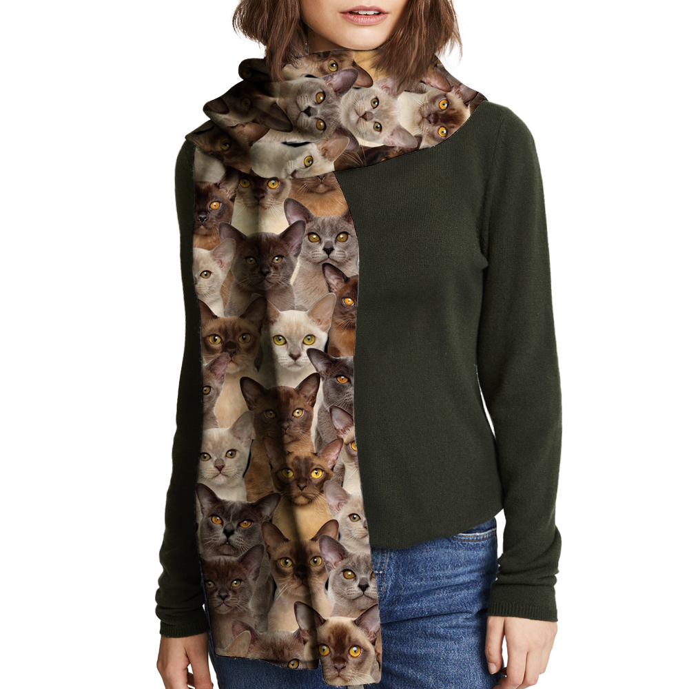You Will Have A Bunch Of Burmese Cats - Scarf V1