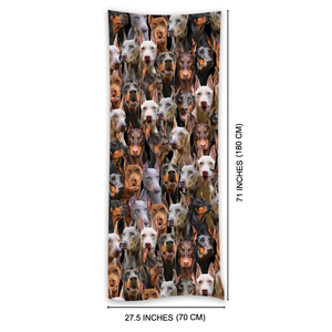 You Will Have A Bunch Of Doberman Pinschers - Scarf V1
