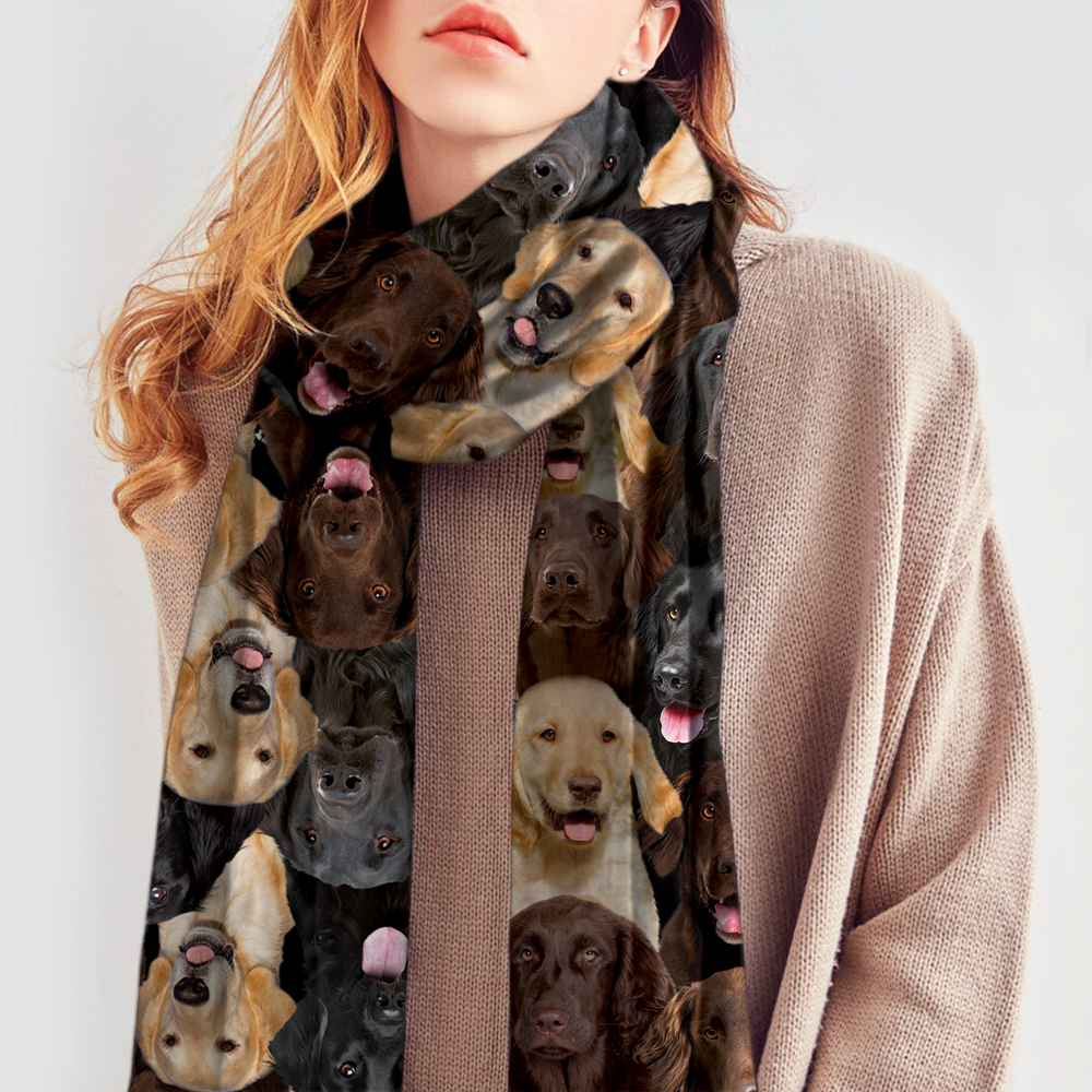 You Will Have A Bunch Of Flat Coated Retrievers - Scarf V1
