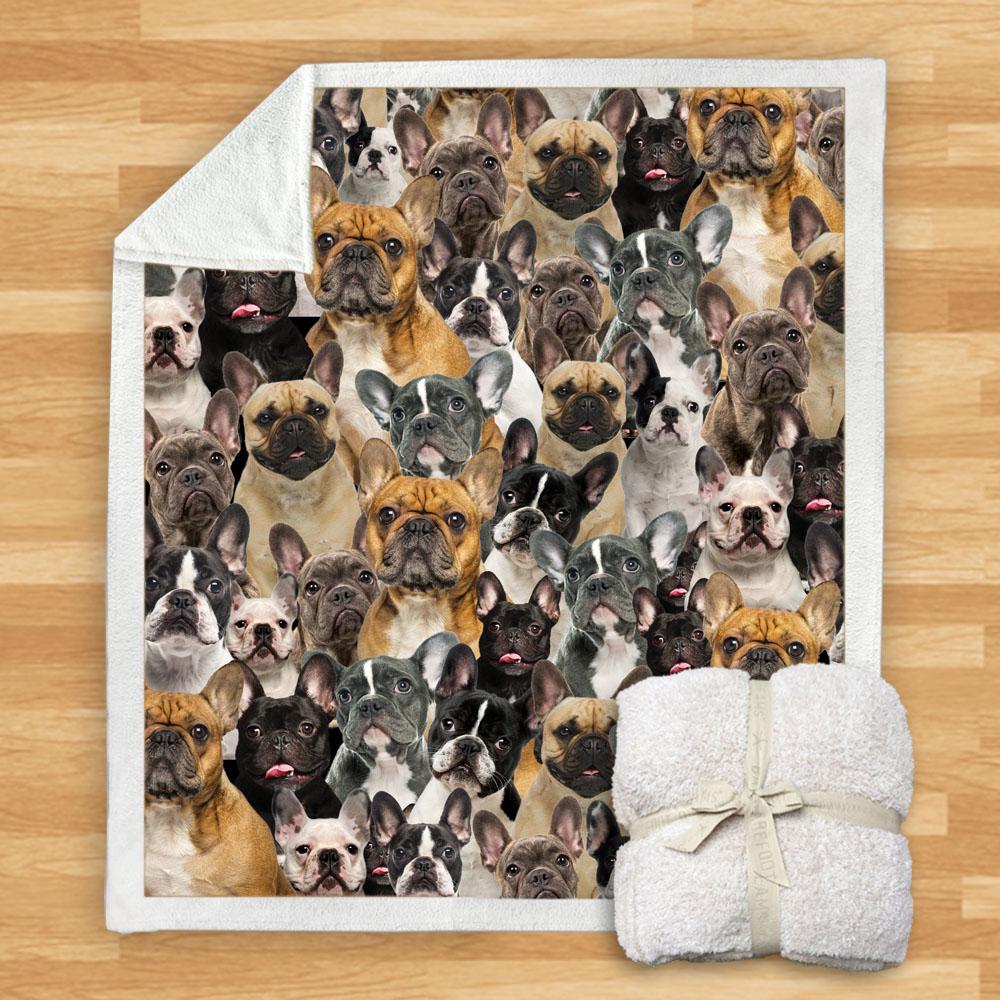 You Will Have A Bunch Of French Bulldogs - Blanket V1