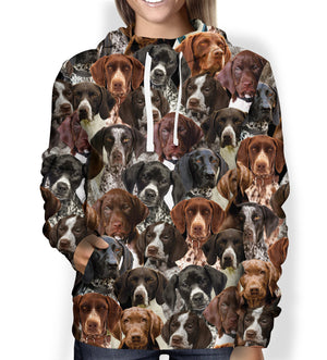 You Will Have A Bunch Of German Shorthaired Pointers - Hoodie V1