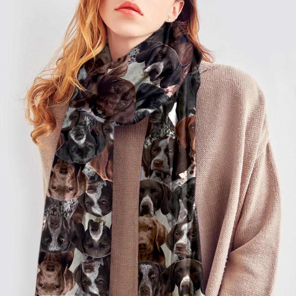 You Will Have A Bunch Of German Shorthaired Pointers - Scarf V1