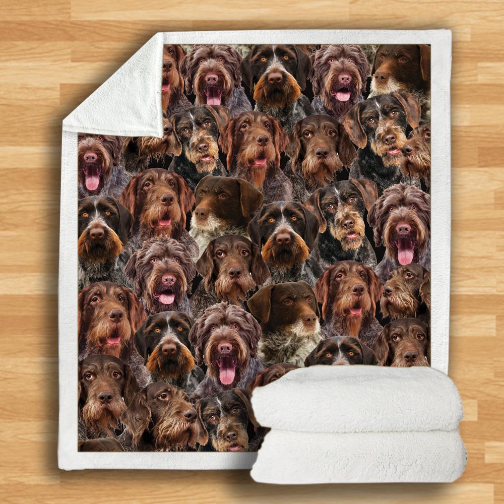 You Will Have A Bunch Of German Wirehaired Pointers - Blanket V1