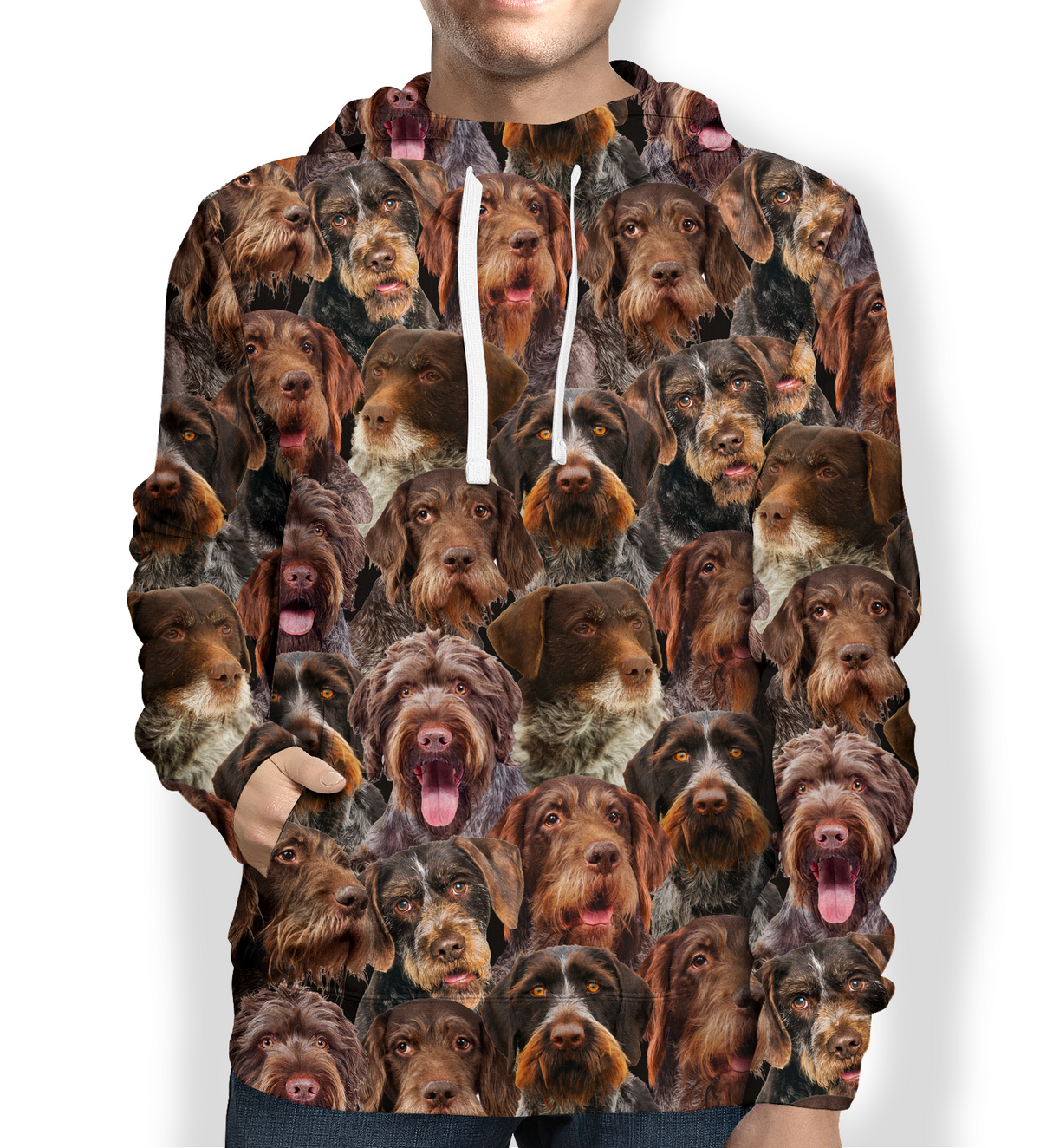 You Will Have A Bunch Of German Wirehaired Pointers - Hoodie V1