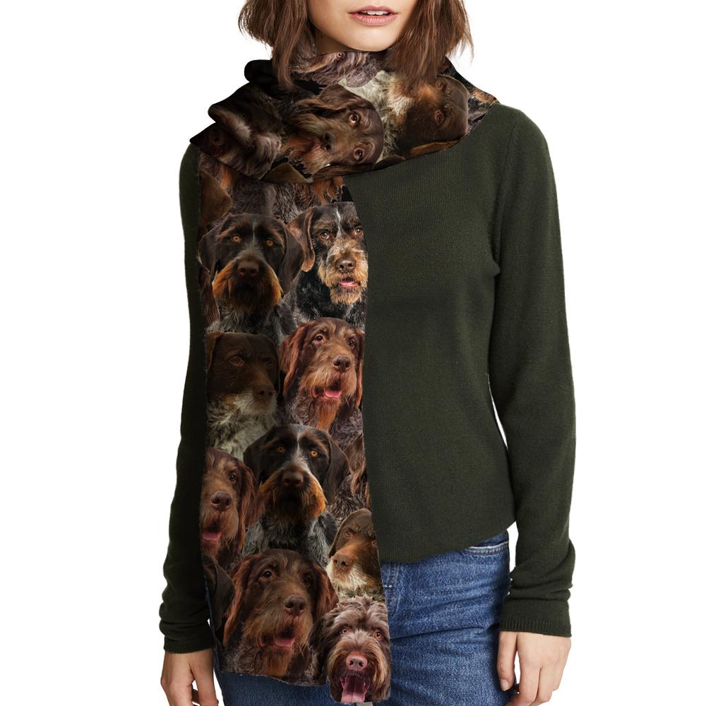 You Will Have A Bunch Of German Wirehaired Pointers - Scarf V1