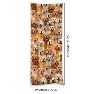 You Will Have A Bunch Of Golden Retrievers - Scarf V1