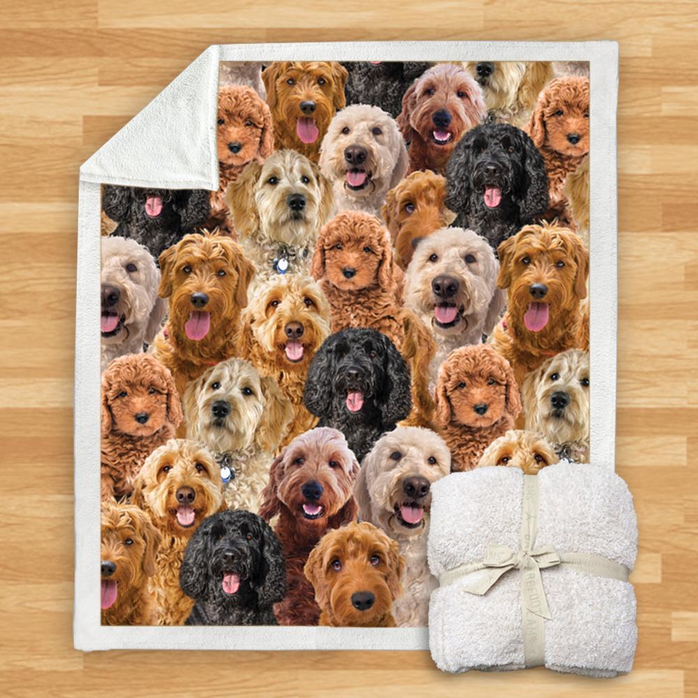 You Will Have A Bunch Of Goldendoodles - Blanket V1