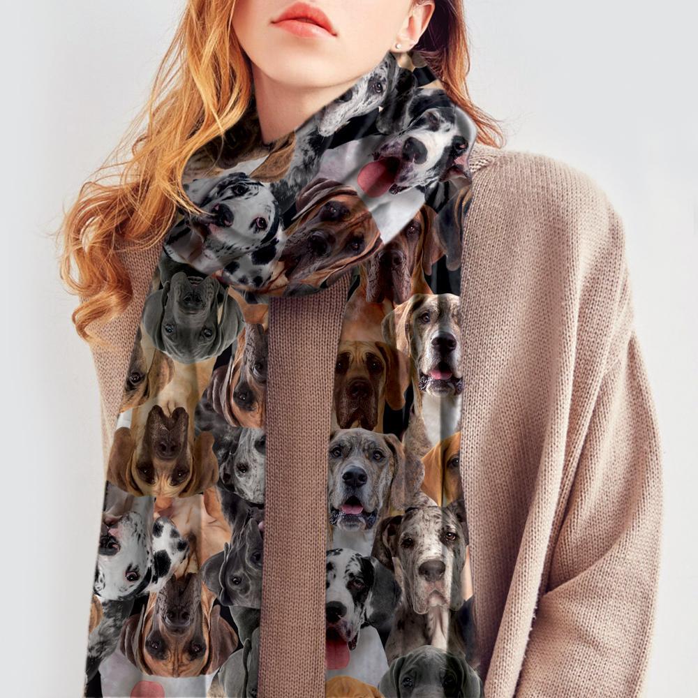 You Will Have A Bunch Of Great Danes - Scarf V1
