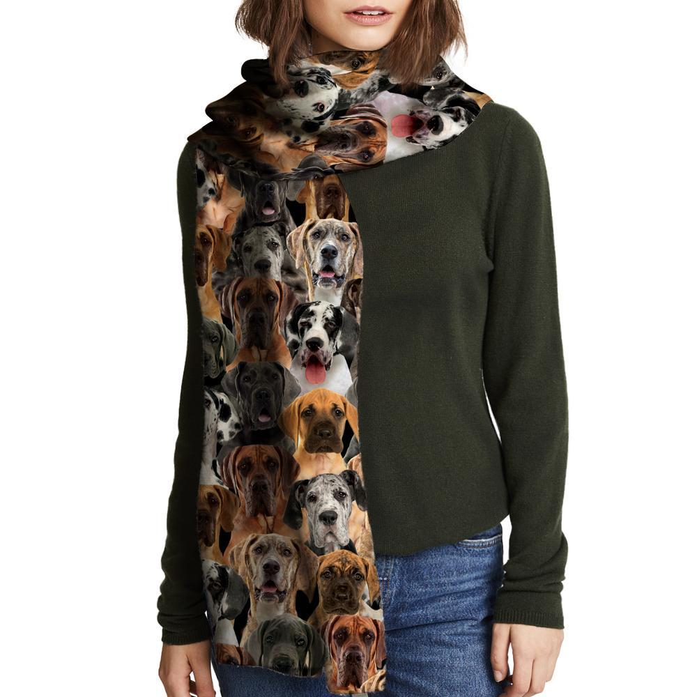 You Will Have A Bunch Of Great Danes - Scarf V1