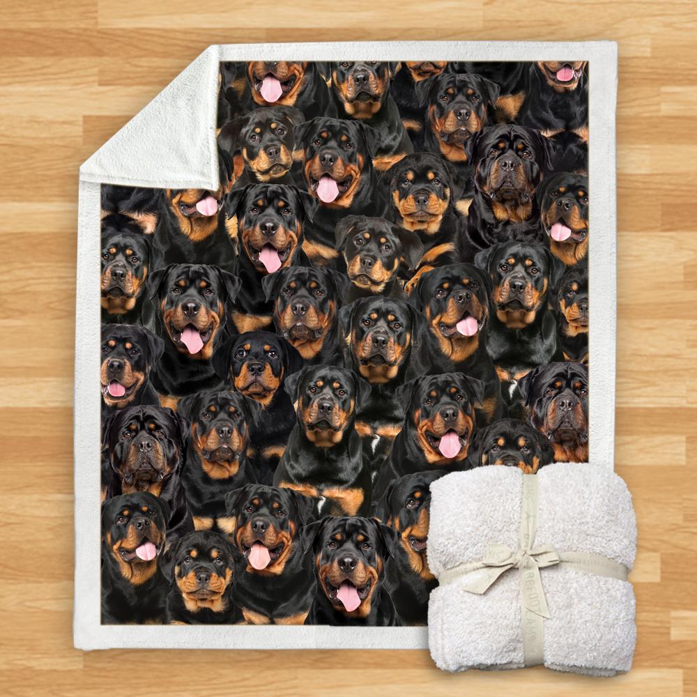 You Will Have A Bunch Of Rottweilers - Blanket V1