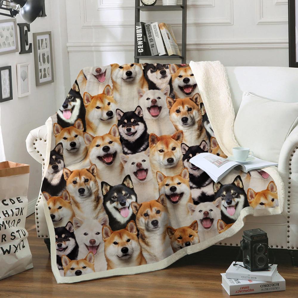 You Will Have A Bunch Of Shiba Inus - Blanket V1