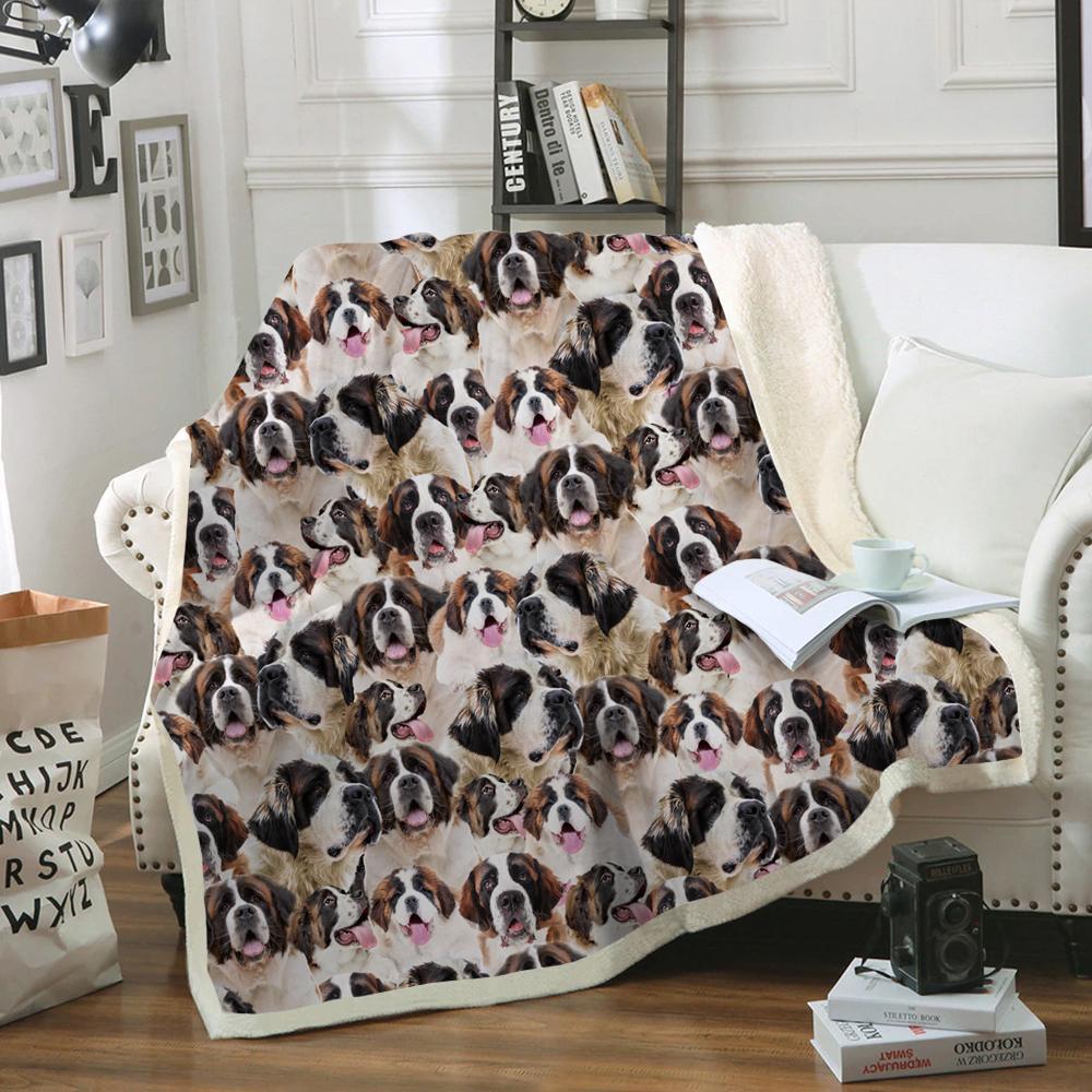You Will Have A Bunch Of St. Bernards - Blanket V1