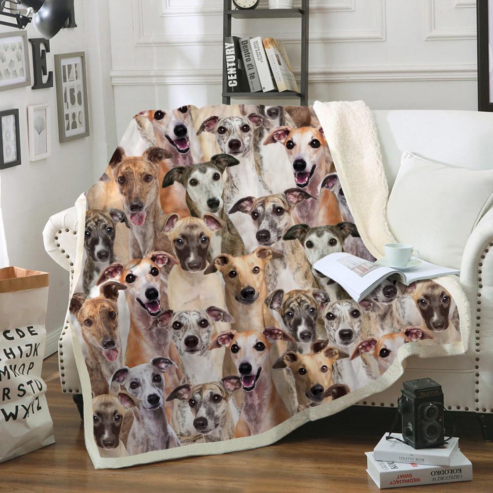 You Will Have A Bunch Of Whippets - Blanket V1