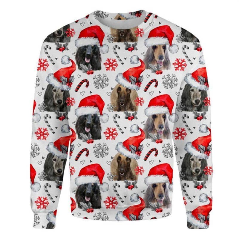 Afghan Hound - Xmas Decor - Premium Sweatshirt
