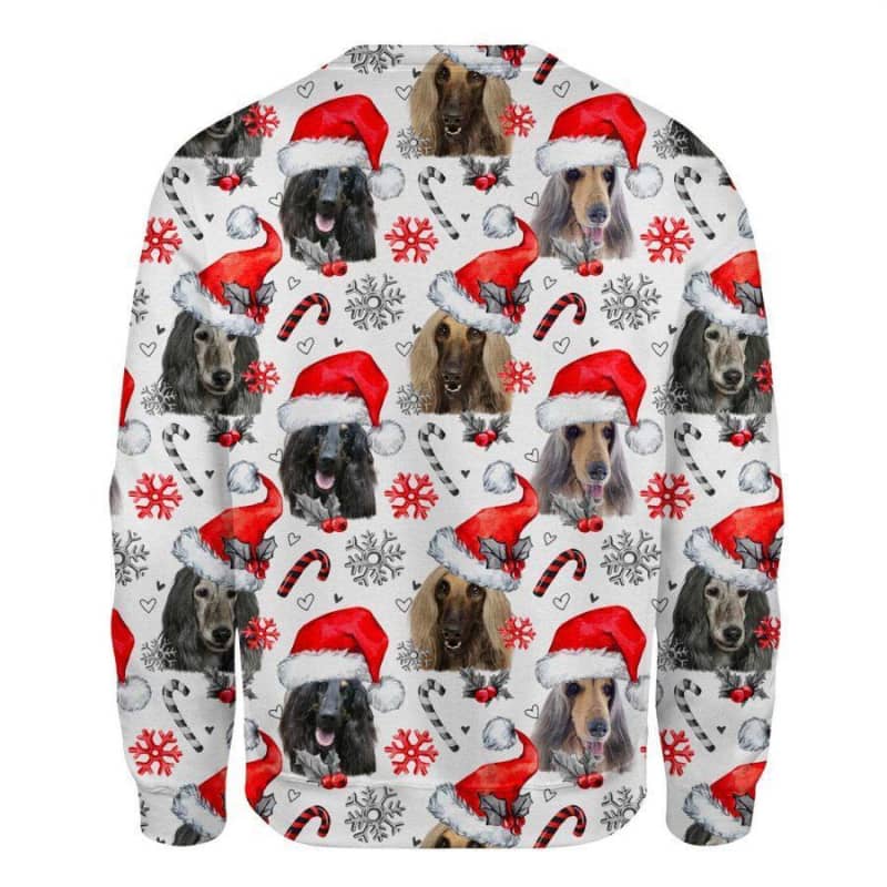 Afghan Hound - Xmas Decor - Premium Sweatshirt