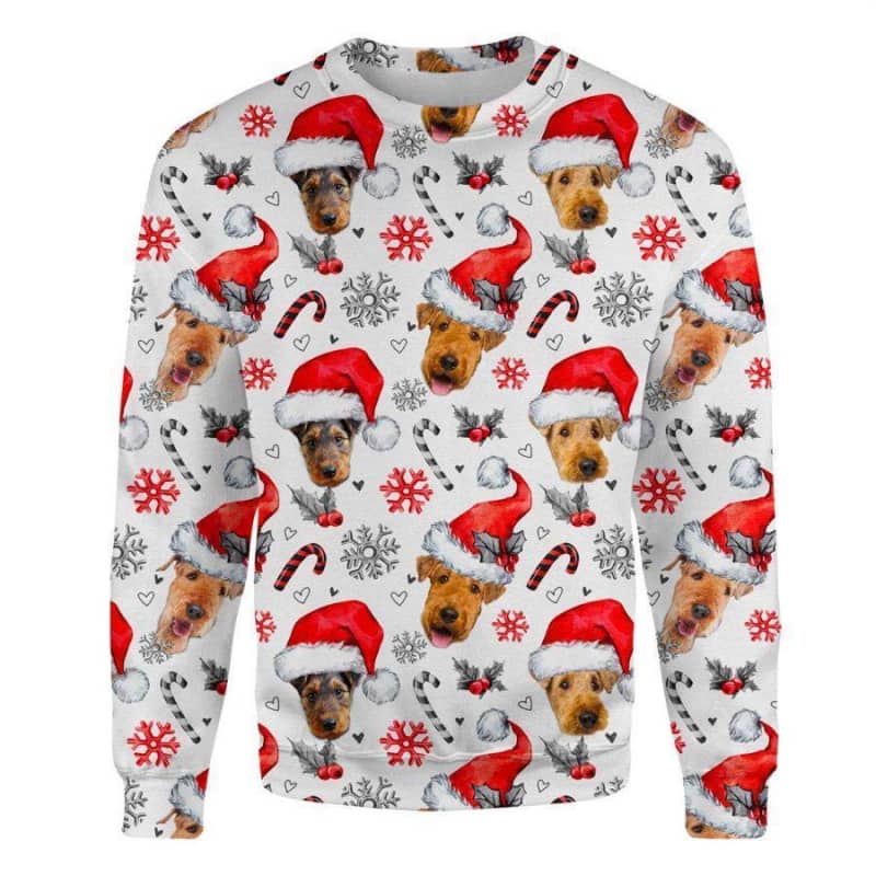 Airedale Terrier - Xmas Decor - Premium Sweatshirt