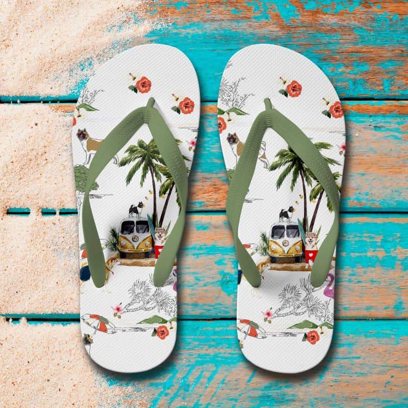 AKITA Flip Flops