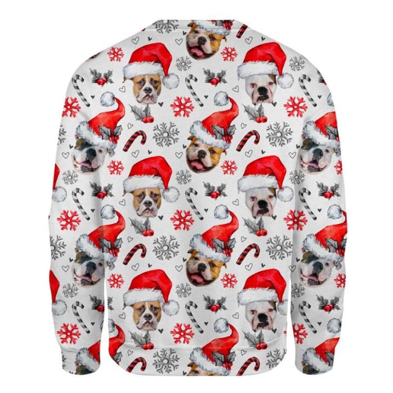 American Bulldog - Xmas Decor - Premium Sweatshirt