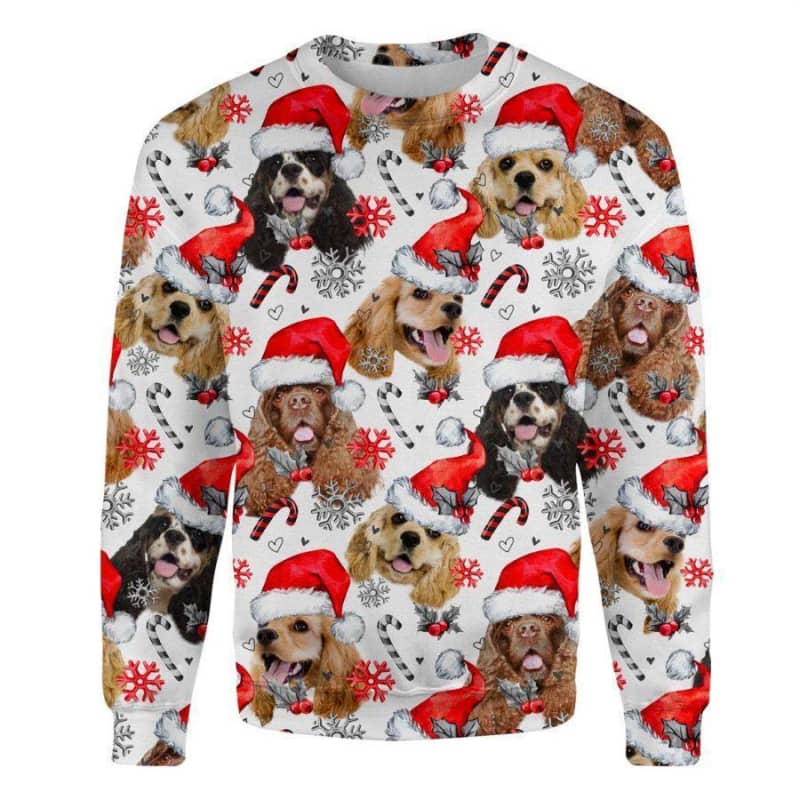 American Cocker Spaniel - Xmas Decor - Premium Sweatshirt