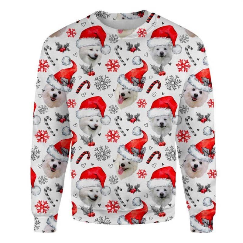 American Eskimo Dog - Xmas Decor - Premium Sweatshirt