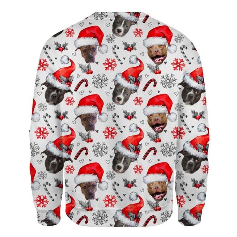 American Pit Bull Terrier - Xmas Decor - Premium Sweatshirt