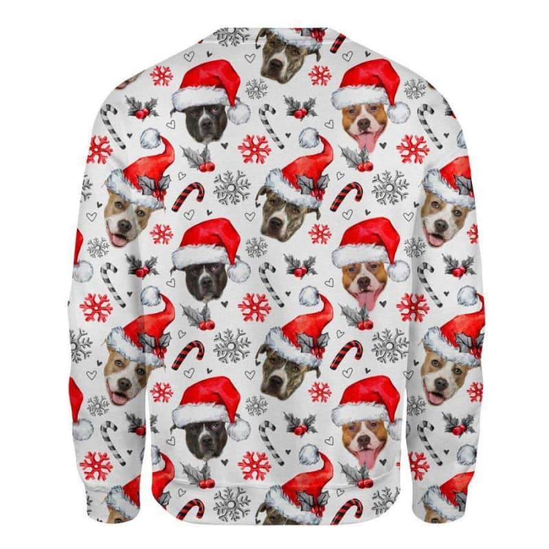 American Staffordshire Terrier - Xmas Decor - Premium Sweatshirt