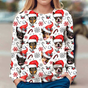 Australian Kelpie - Xmas Decor - Premium Sweatshirt