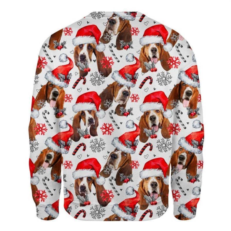 Basset Hound - Xmas Decor - Premium Sweatshirt
