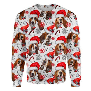 Basset Hound - Xmas Decor - Premium Sweatshirt
