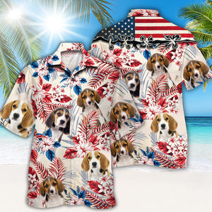 beagle Hawaiian Shirt