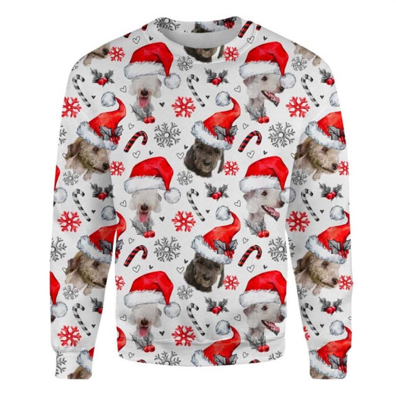 Bedlington Terrier - Xmas Decor - Premium Sweatshirt