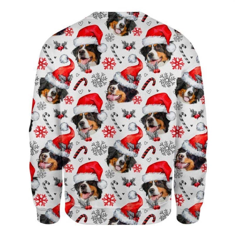 Bernese Mountain Dog - Xmas Decor - Premium Sweatshirt