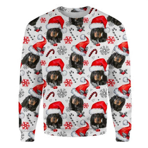 Black and Tan Coonhound - Xmas Decor - Premium Sweatshirt