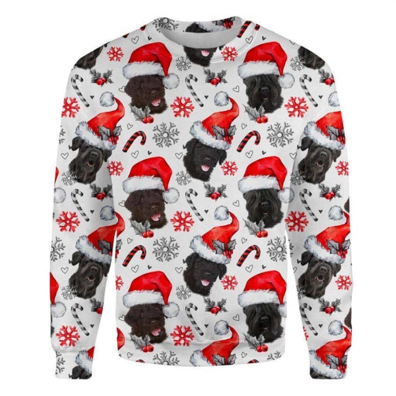 Black Russian Terrier - Xmas Decor - Premium Sweatshirt