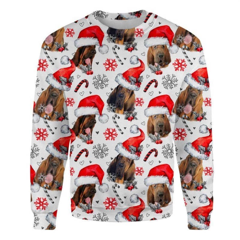 Bloodhound - Xmas Decor - Premium Sweatshirt