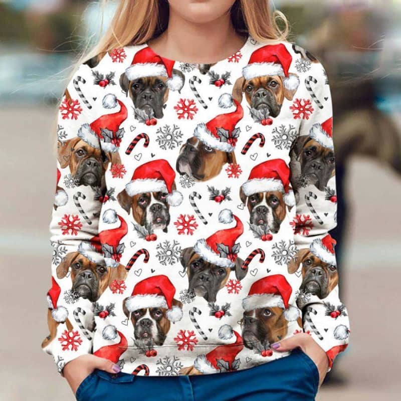 Boxer - Xmas Decor - Premium Sweatshirt