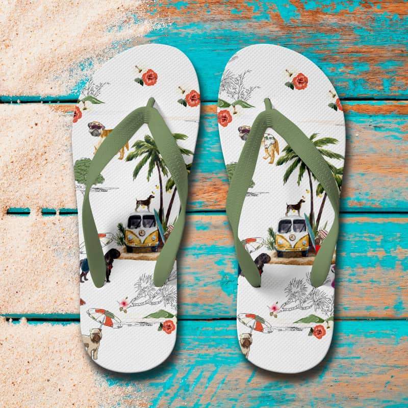 BRUSSELS GRIFFON Flip Flops