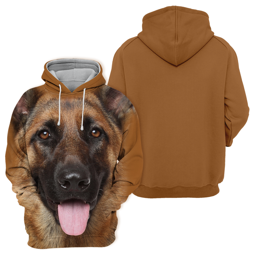 Unisex 3D Graphic Hoodies Animals Dogs German Shepherd - OKBANDS