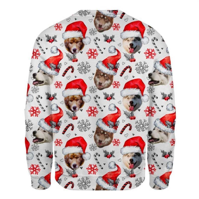 Canadian Eskimo Dog - Xmas Decor - Premium Sweatshirt