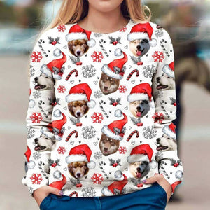 Canadian Eskimo Dog - Xmas Decor - Premium Sweatshirt