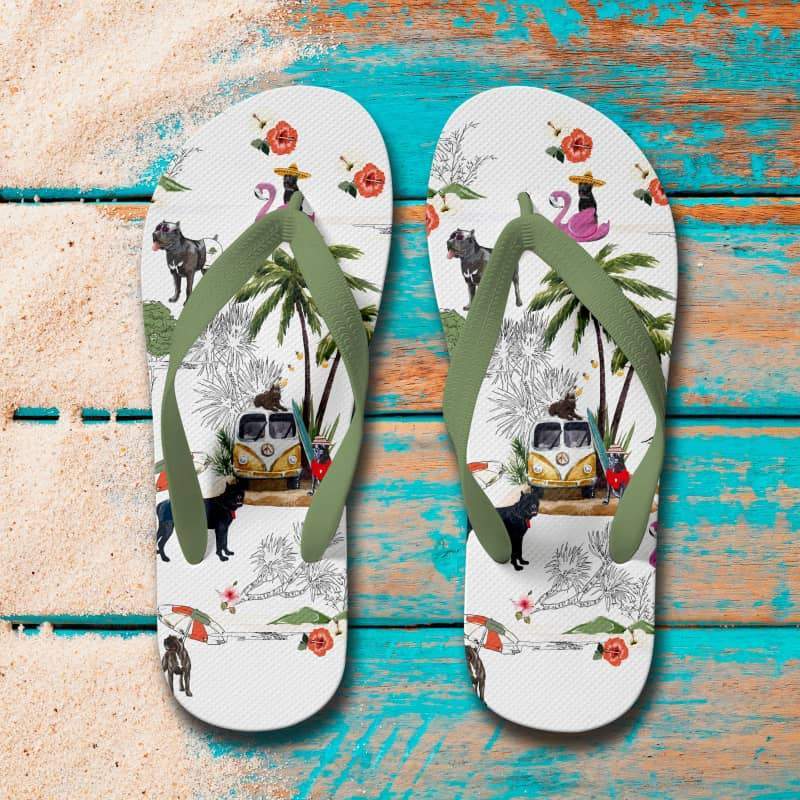 CANE CORSO Flip Flops
