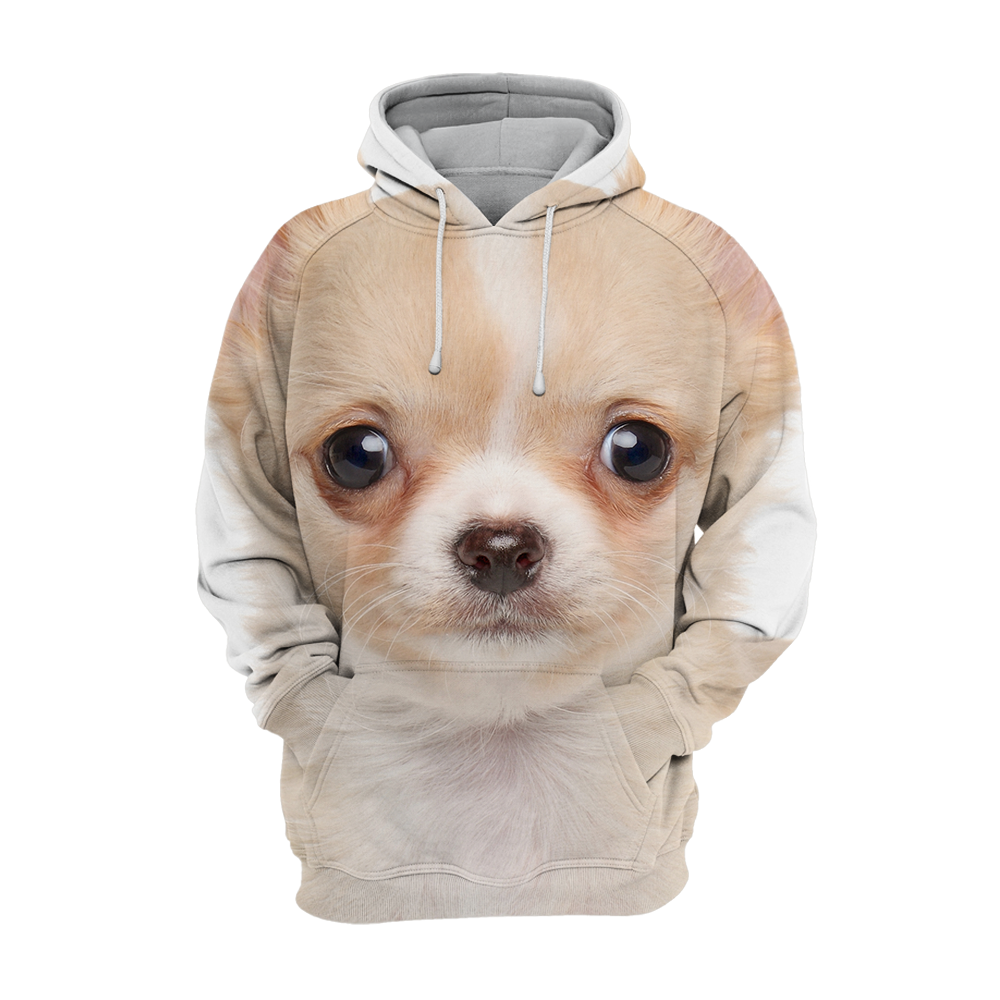Unisex 3D Graphic Hoodies Animals Dogs Chihuahua Lovely