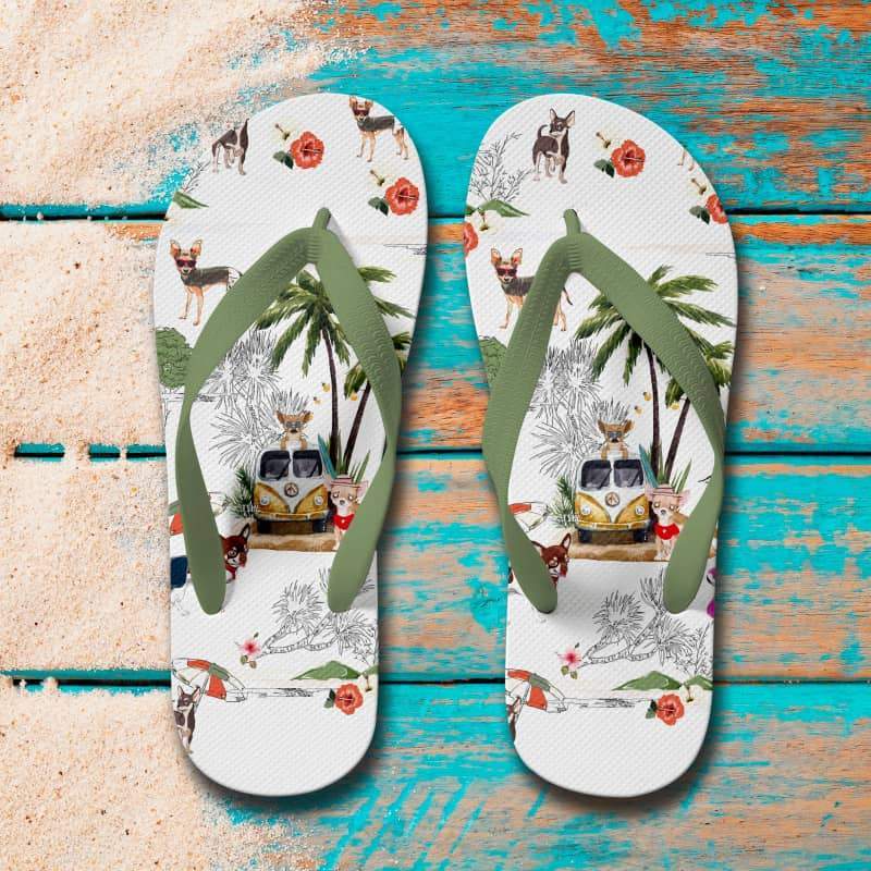 CHIHUAHUA Flip Flops
