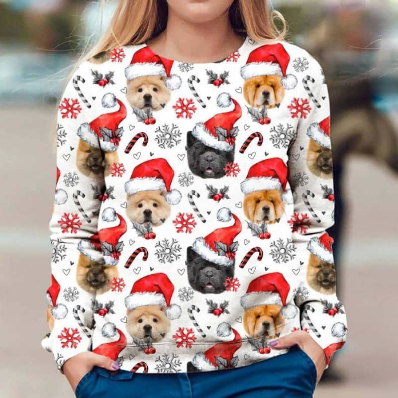 Chow Chow - Xmas Decor - Premium Sweatshirt