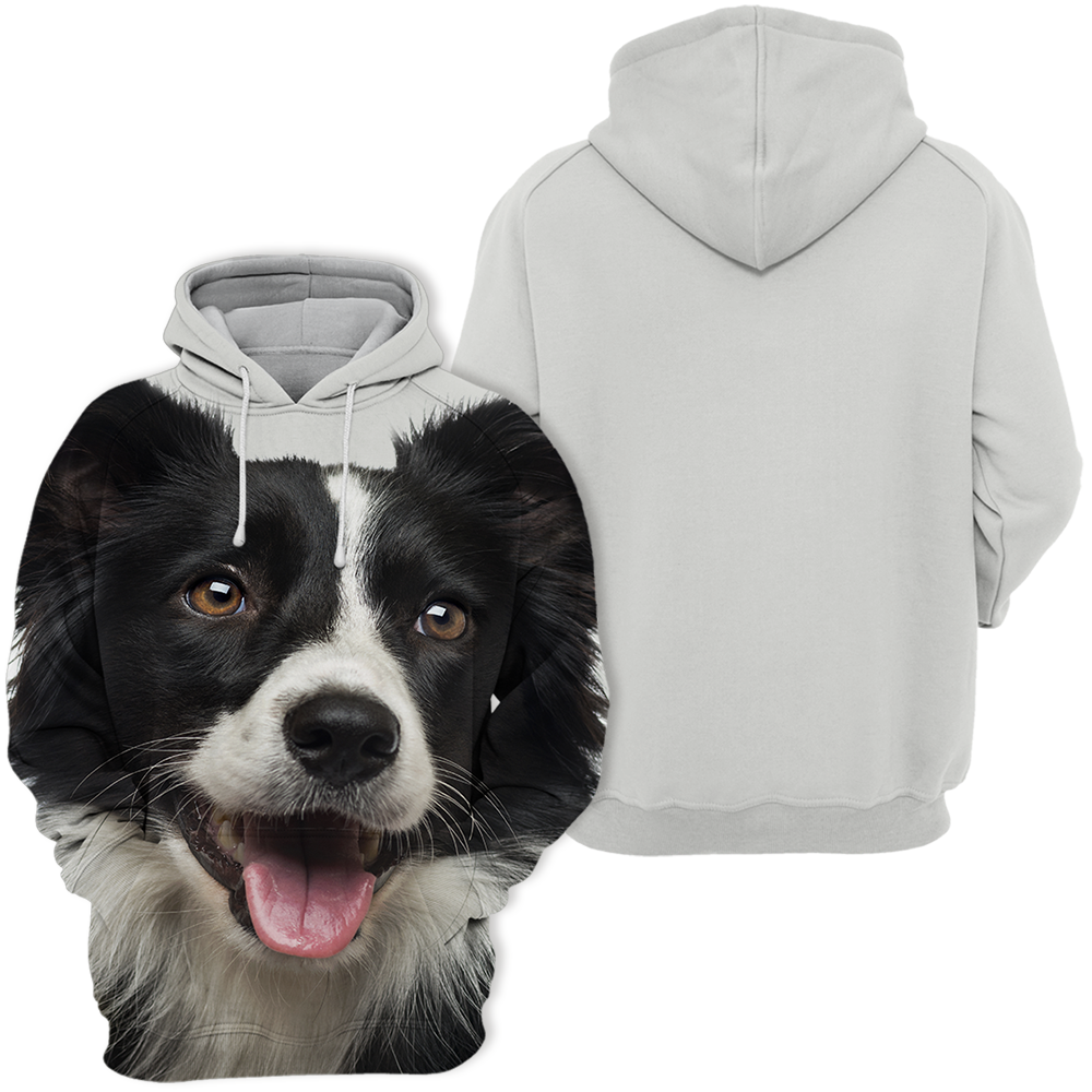 Unisex 3D Graphic Hoodies Animals Dogs Border Collie