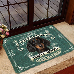 Have One Dachshund Doormat