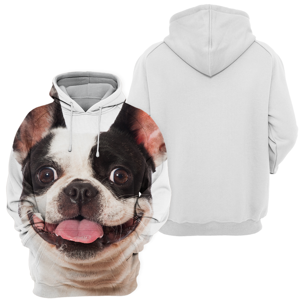 Unisex 3D Graphic Hoodies Animals Dogs French Bulldog / Pitbull