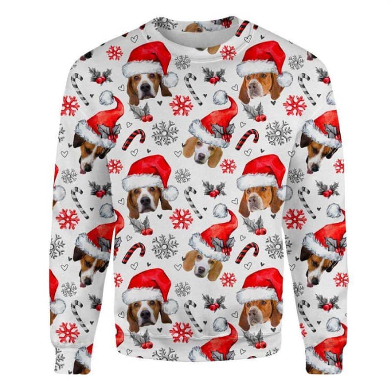 English Foxhound - Xmas Decor - Premium Sweatshirt