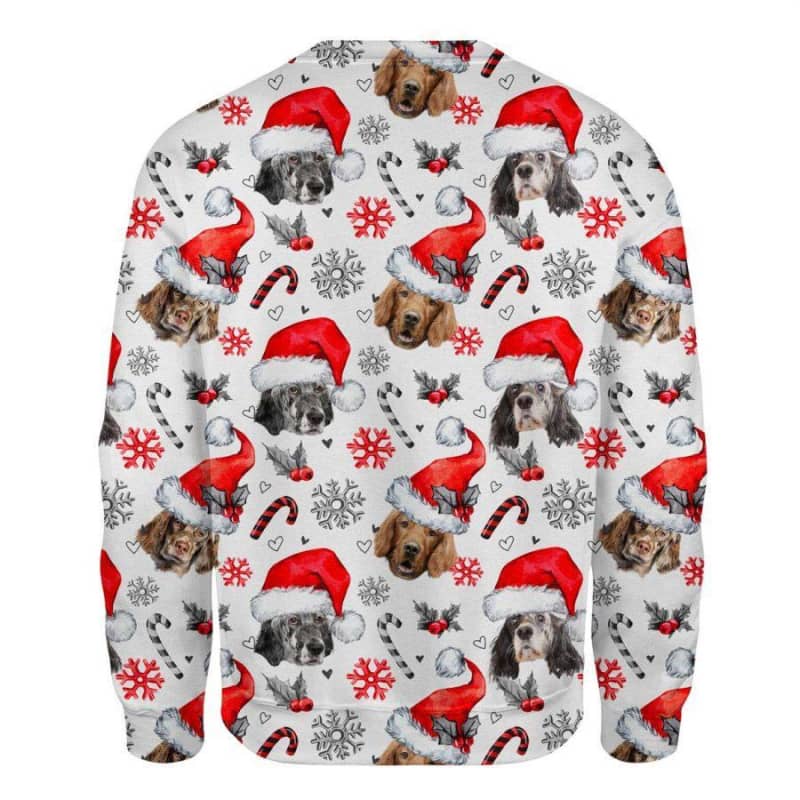 English Setter - Xmas Decor - Premium Sweatshirt
