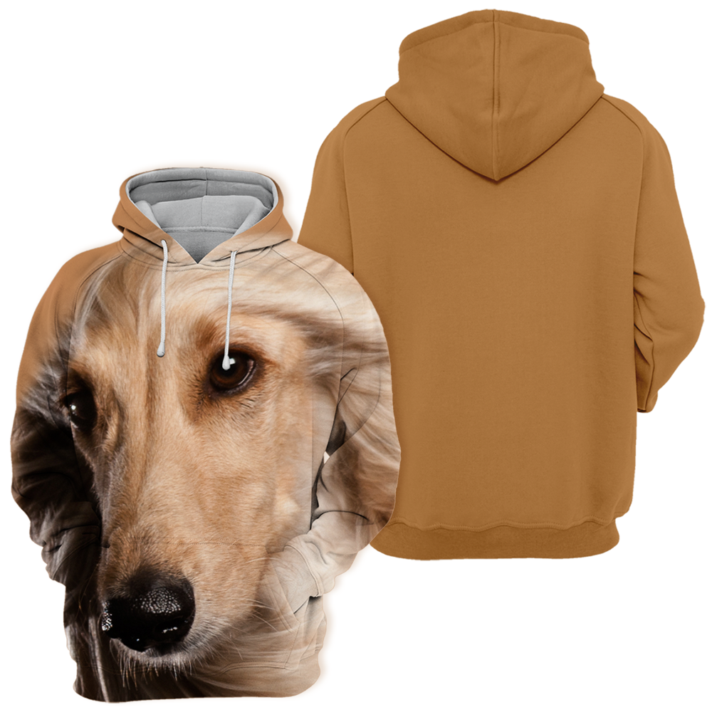 Unisex 3D Graphic Hoodies Animals Dogs Afghan Hound